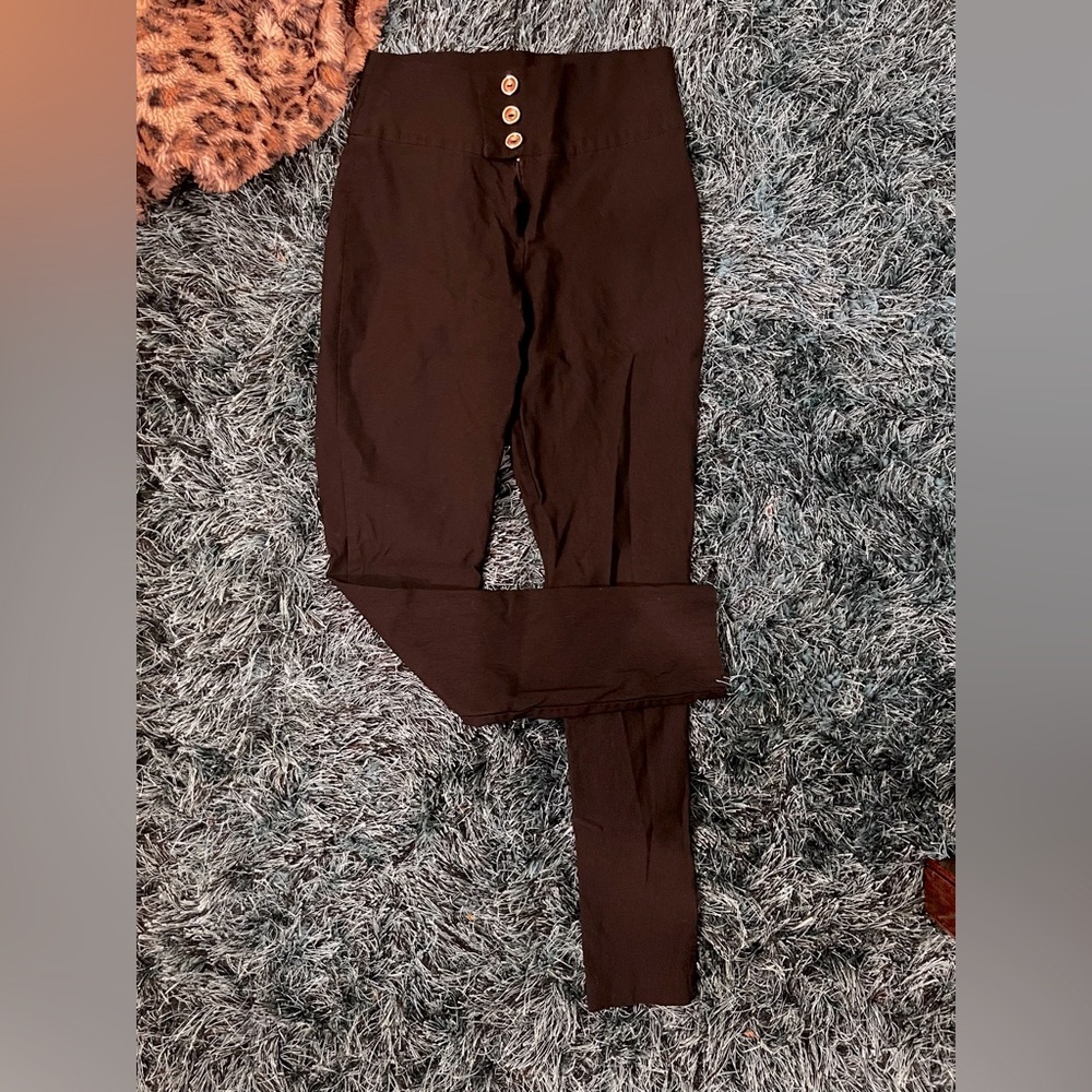 Charlotte Russe high waisted black pants size Medium